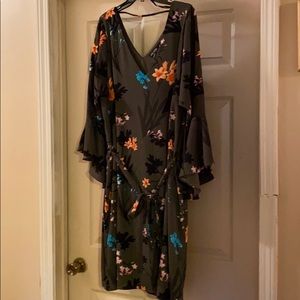 City Chic Floral Dress